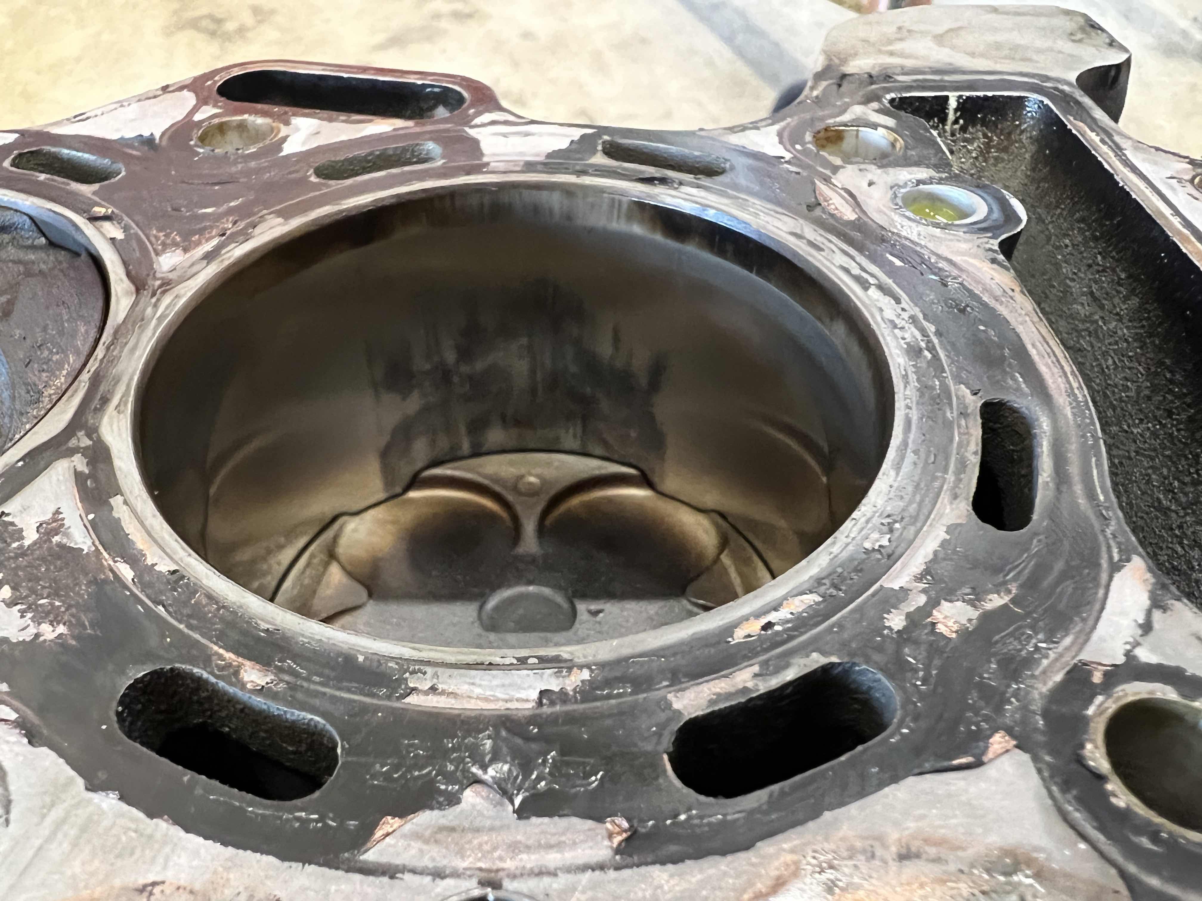 Scoring on Cylinder #4